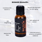 20+ VIT C Serum with SILYMARIN for Anti Ageing Prevent Oil Skin Complexion  (20 ml)