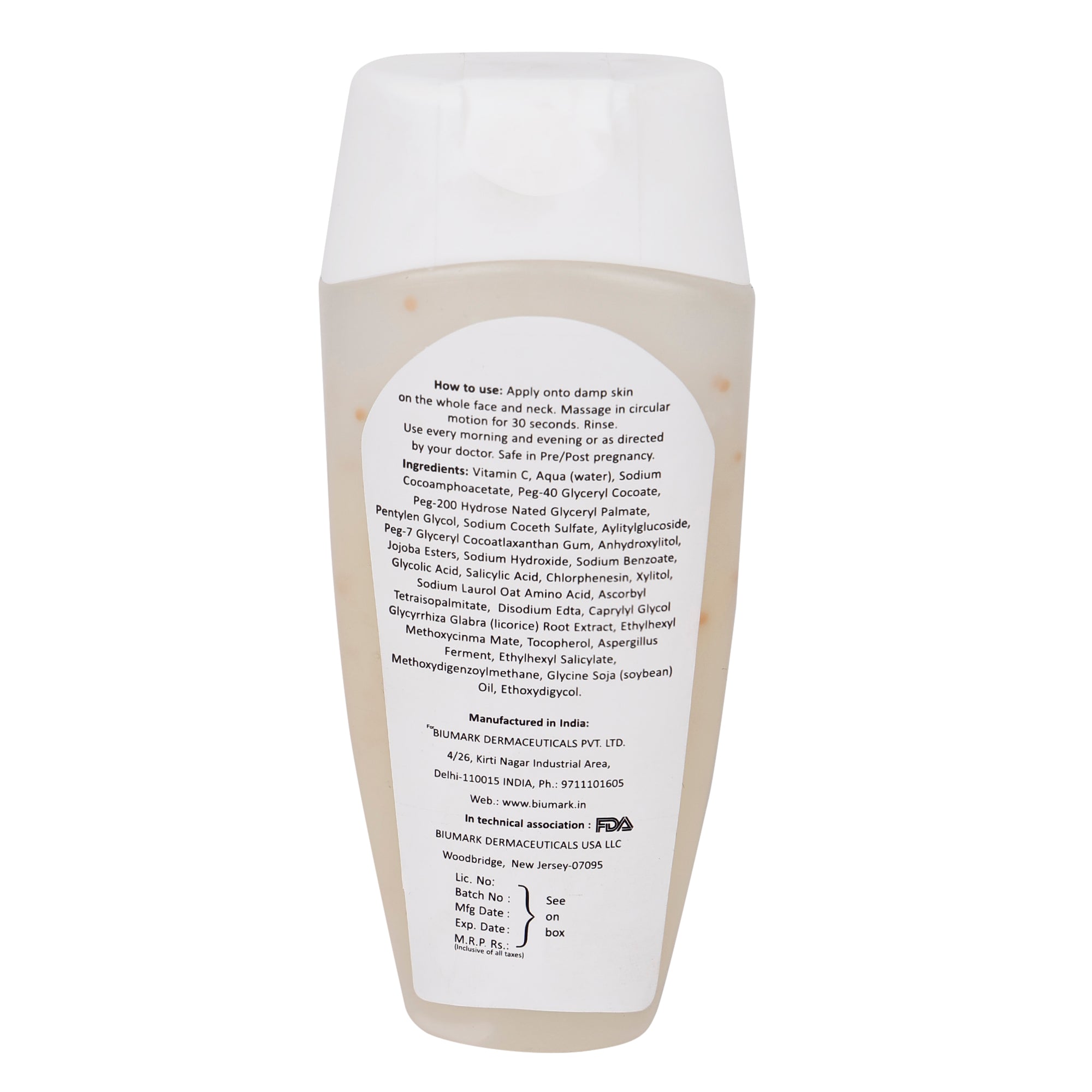 Biumark Biutox Vitamin C Cleanser 100ml