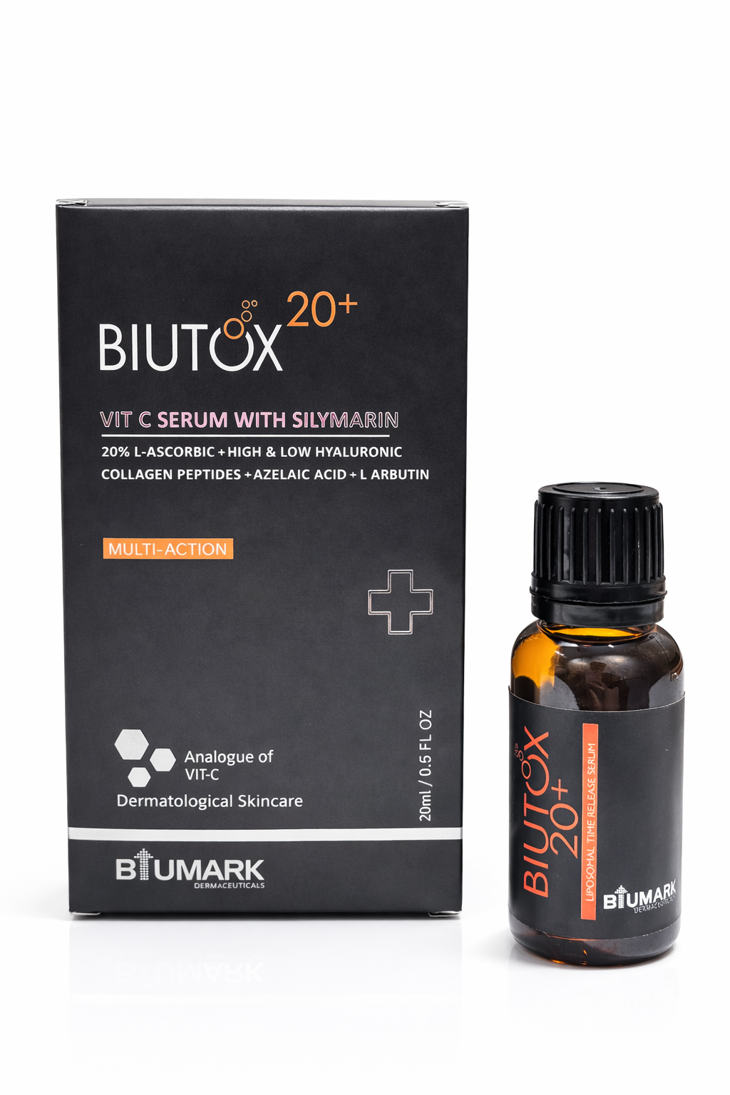 Biutox 20+ Vitamin C Serum with Silymarin