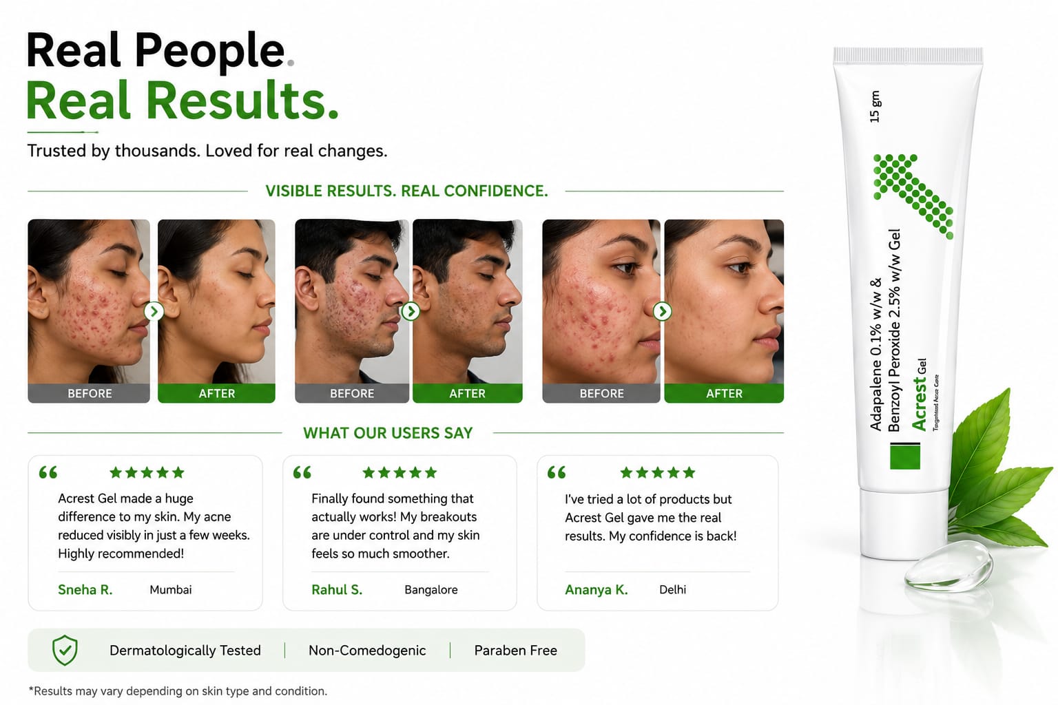 Acrest Target Acne Gel 15ML