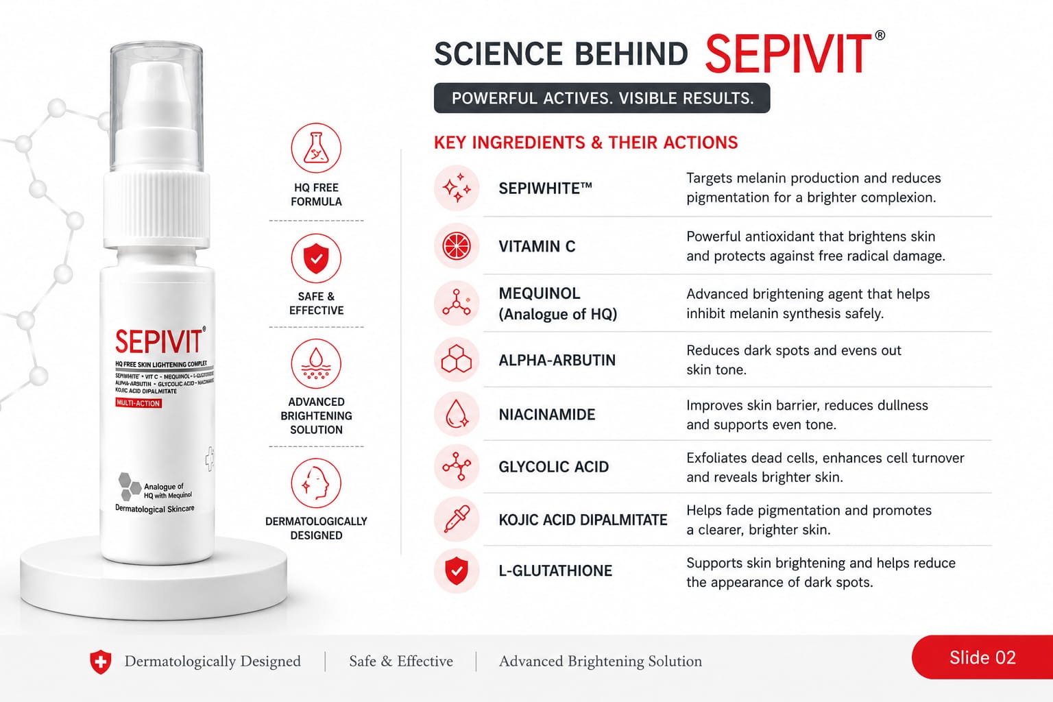 Sepivit Glowboosting Cream For Radiant, Even Skin Tone