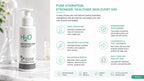 H2O Multi-Action Moisturizing Lotion Oatmeal Extract, Squalane, Ceramides & Omega 3-6-9 for Dry to Normal Sensitive Skin – 100ml