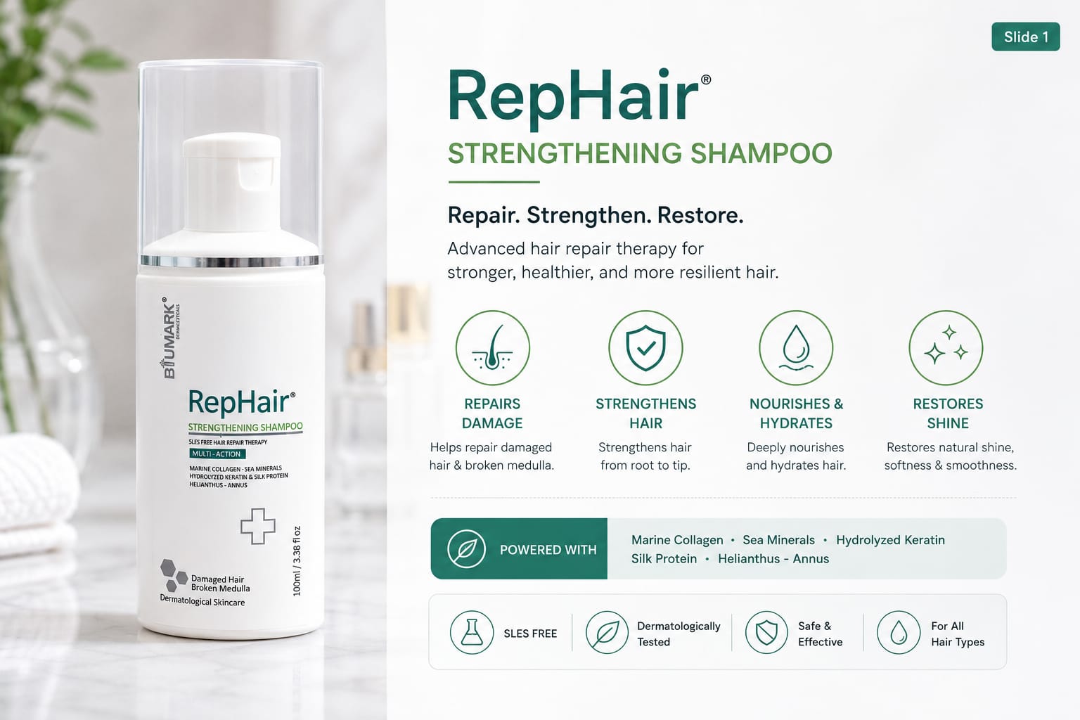 RepHair SLES Free Shampoo