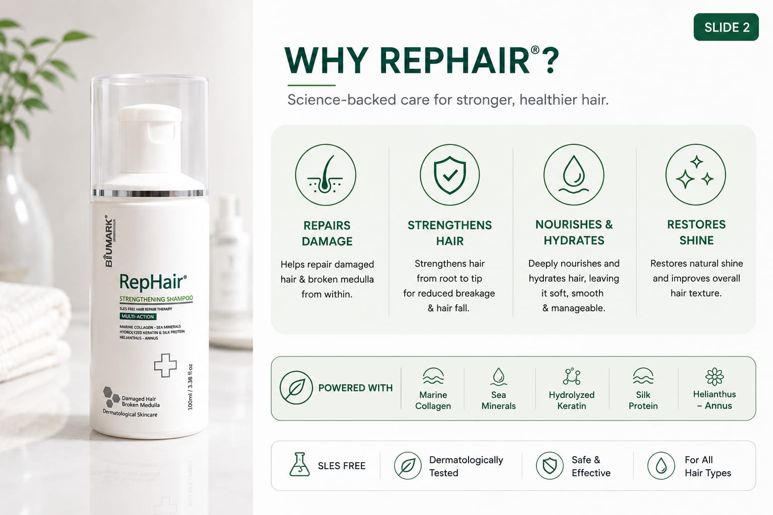 RepHair SLES Free Shampoo