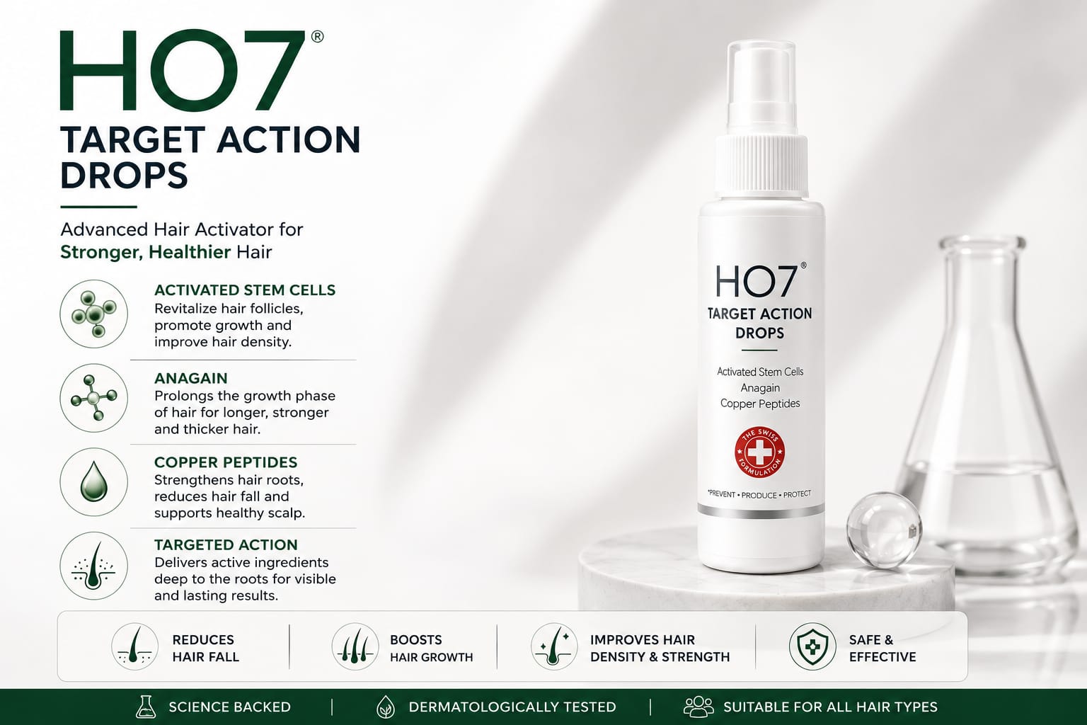 H07 Target Action Drops – Advanced Herbal Formula – 100ml