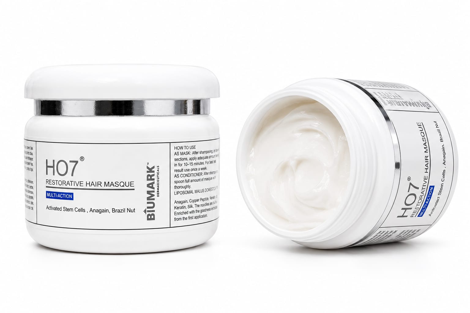 HO7 Restorative Hair Masque Multi-Action Deep Conditioning Treatment 100ml